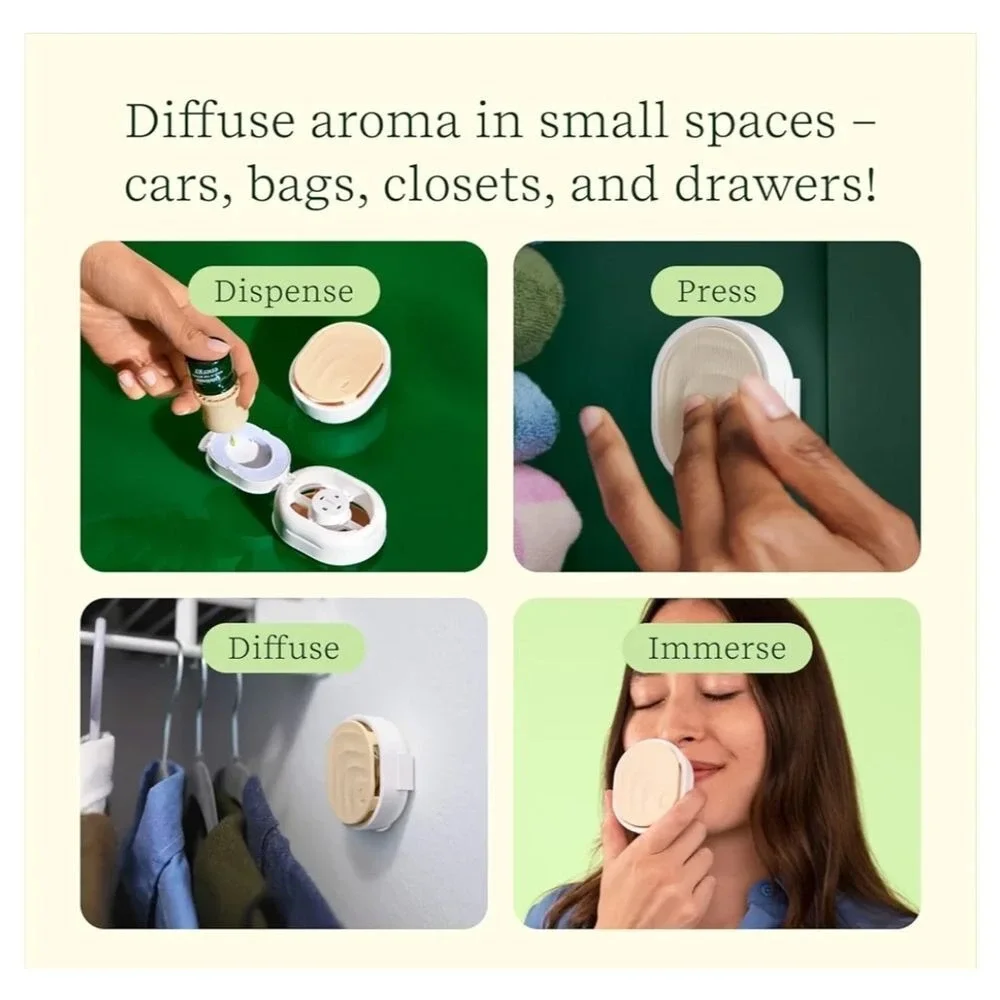 Lifelines Everyday Portable‎ Essential Oil Diffusers 2-Pack